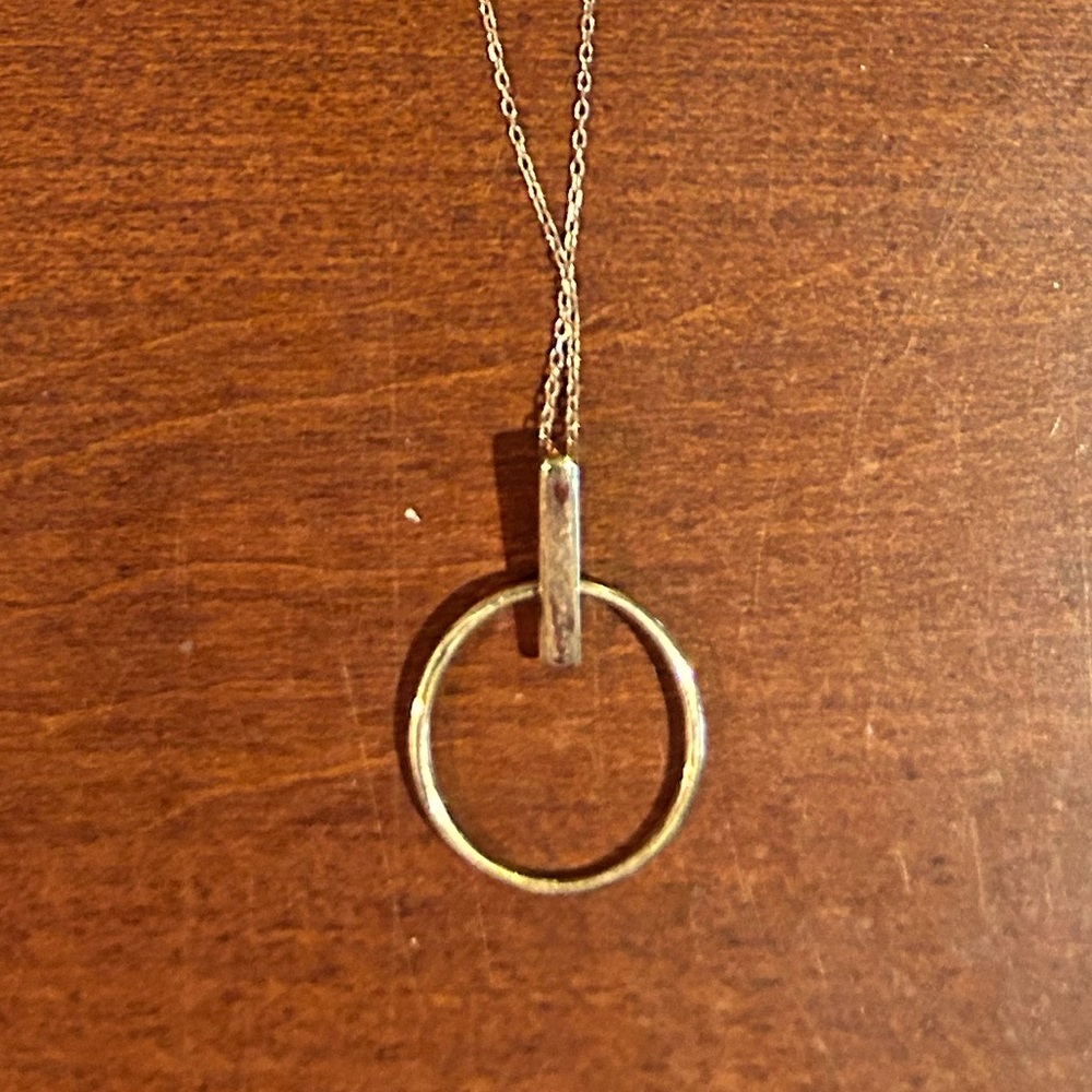 Aurate rose gold tone necklace